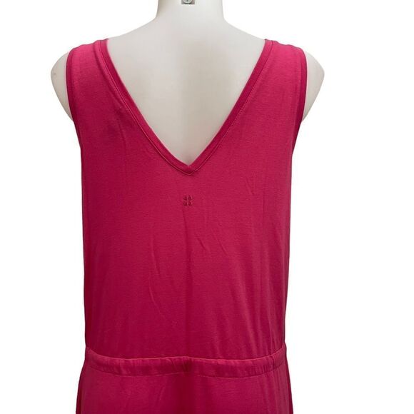 SWEATY BETTY TAKE IT EASY DROP WAIST DRESS, size small NEW in tayberry pink - Picture 7 of 10